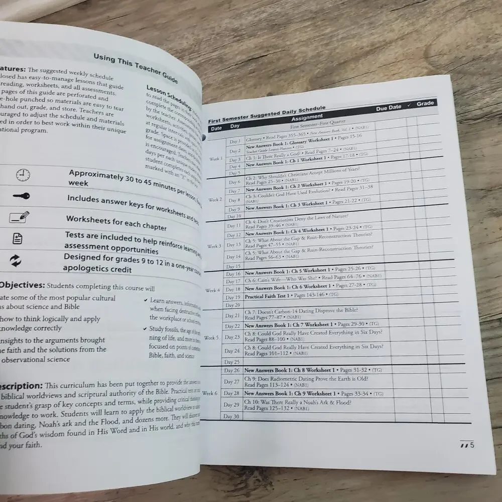 Cultural Issues: Creation/Evolution and the Bible (Teacher Guide) by Master Book